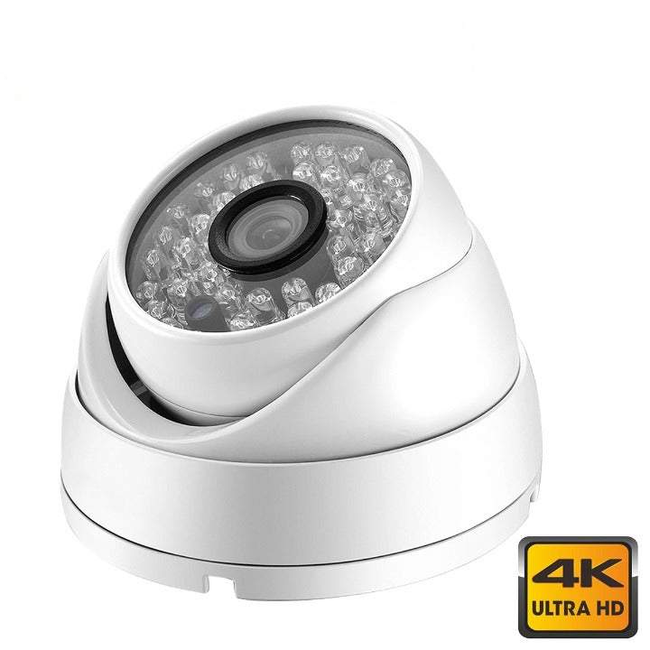 Dome Video Surveillance Camera With Rotating Night Vision Modern Design