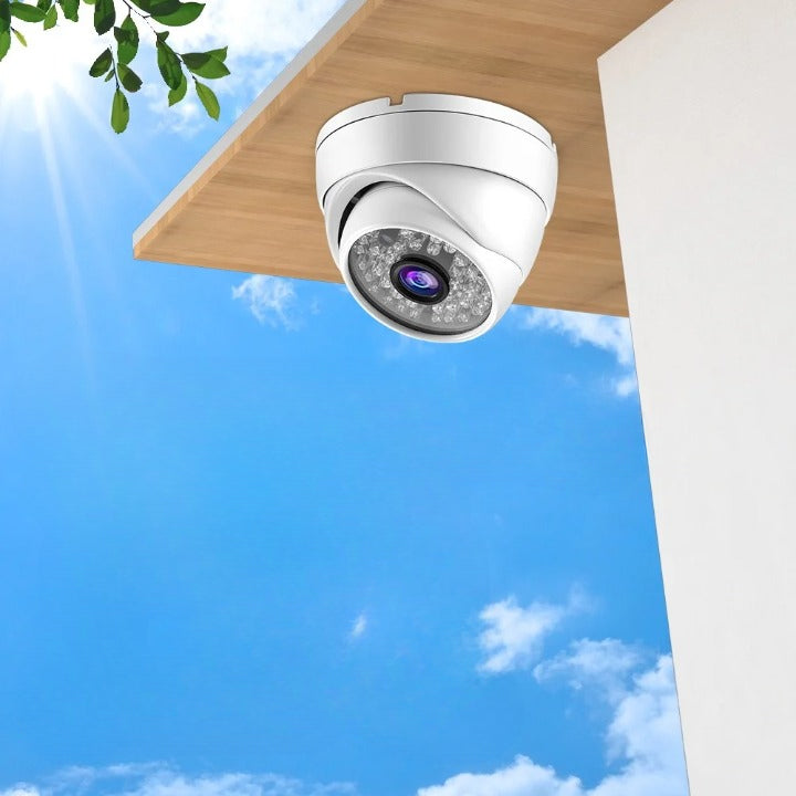Dome Video Surveillance Camera With Rotating Night Vision Modern Design