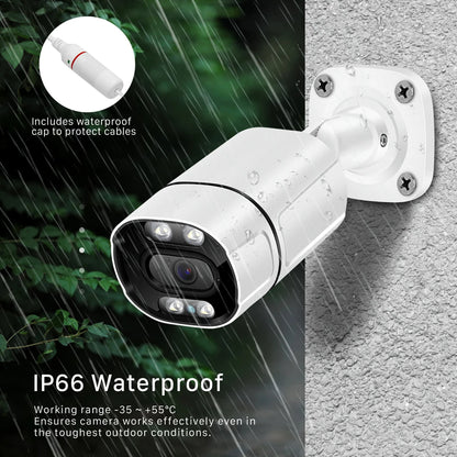 Internal and external security camera With Night Vision Detection Alert