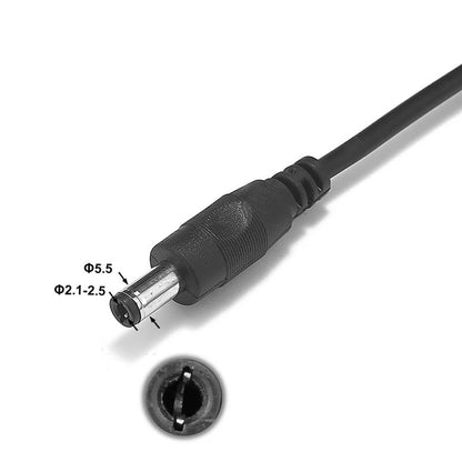 Power Extension Cable for surveillance cameras 5 meter-cameravigilance