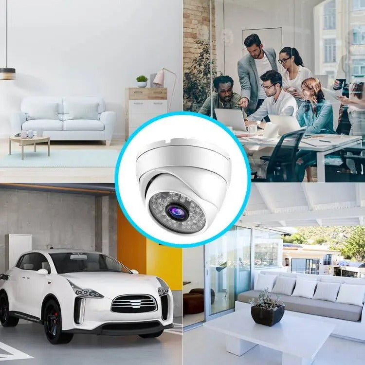 Dome Video Surveillance Camera With Rotating Night Vision Modern Design