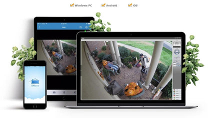 Dome Video Surveillance Camera With Rotating Night Vision Modern Design