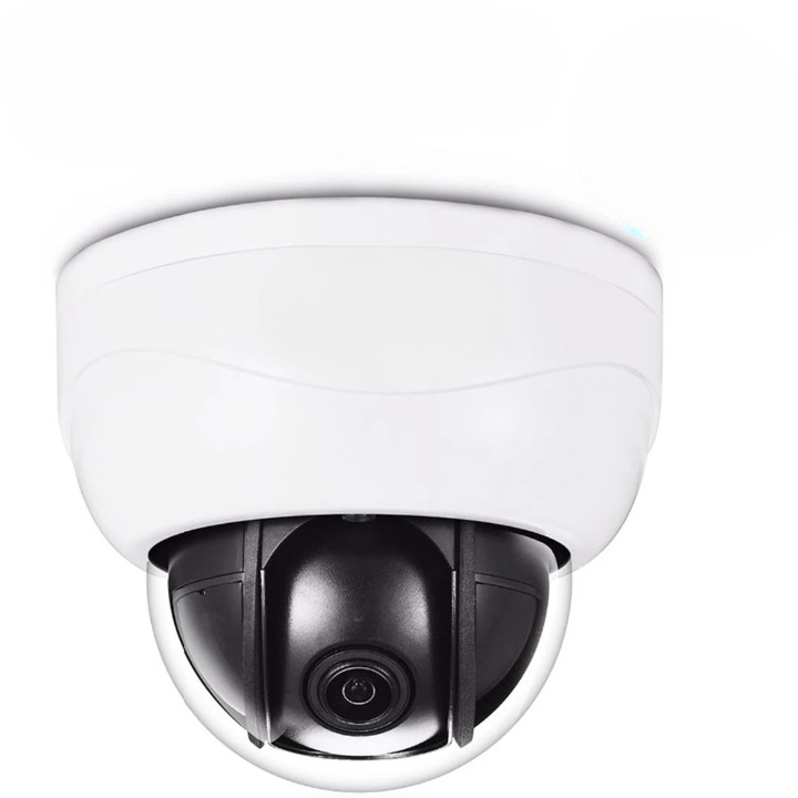 Cámara de seguridad CCTV IP mini PTZ de 2 MP/4 MP/5 MP con zoom óptico de 4X